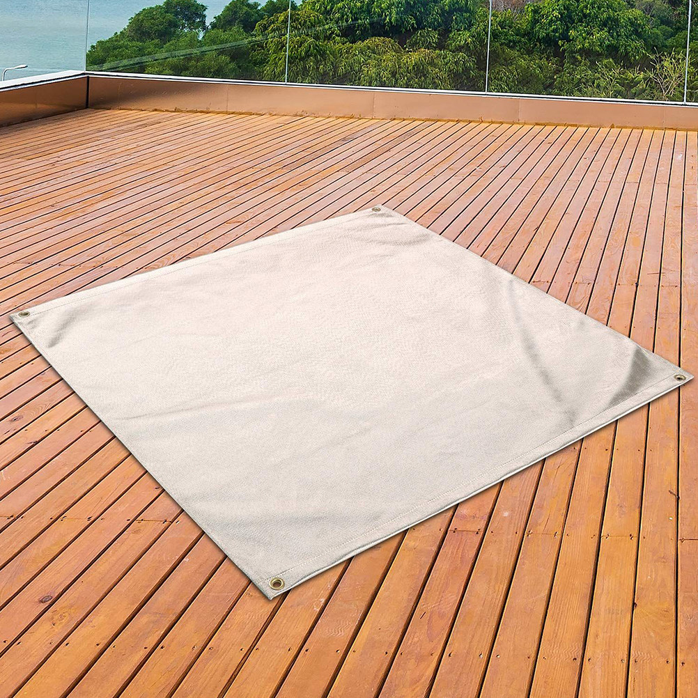 Outdoor Camping Stove - 1Pcs Fire Pit Flame Resistant Mat
