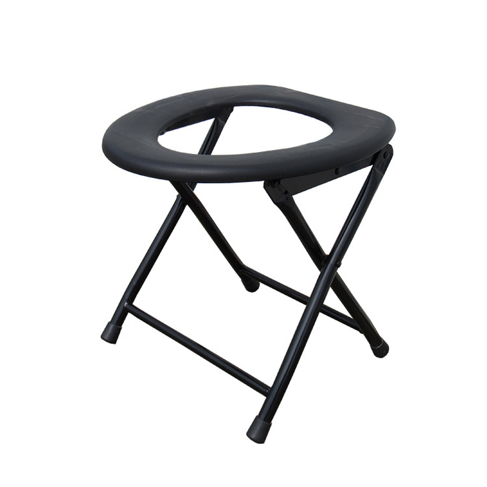 Outdoor Camping Utensils - Folding Toilet Seat Portable Outdoor Toilet