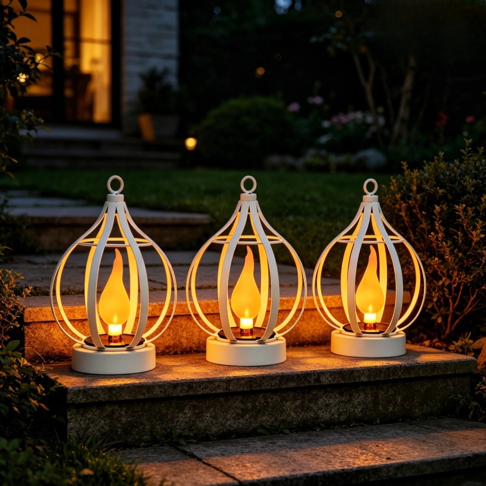 Camping Solar Lantern - Outdoor Solar Lantern IP65 Waterproof With