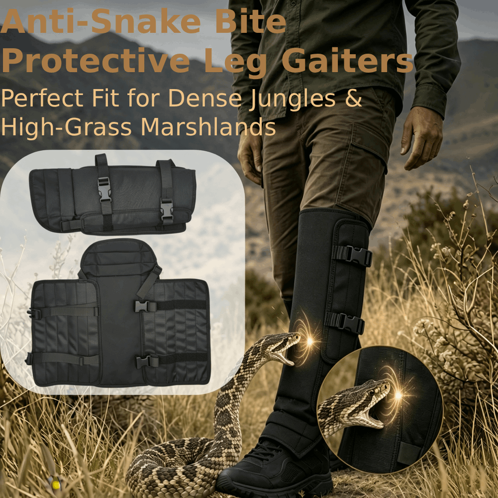Outdoor Camping Gear - Snake‑bite Proof Leg Gaiters Waterproof Anti‑thorn