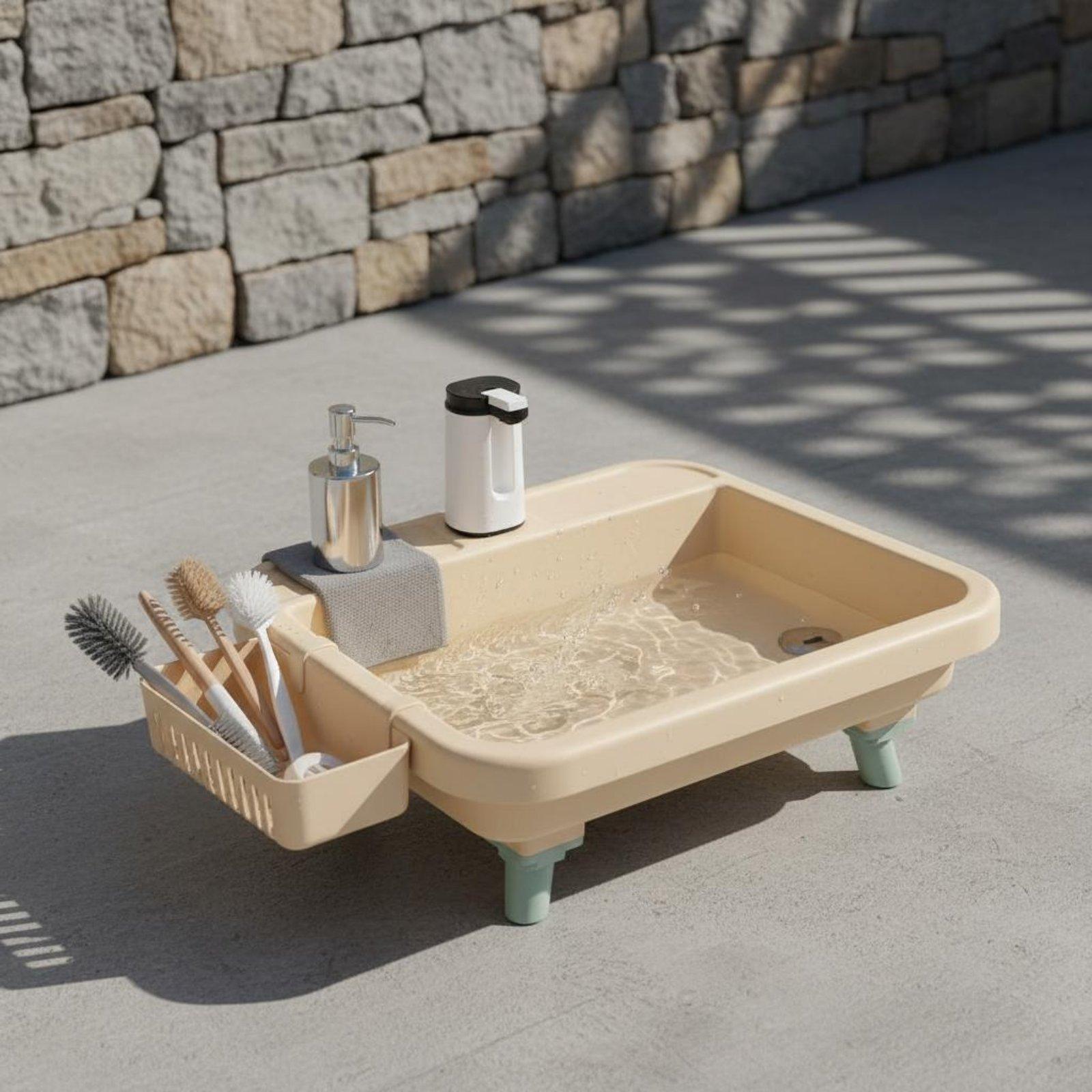 Outdoor Camping - Outdoor Washbasin Portable Pressure Washer Single