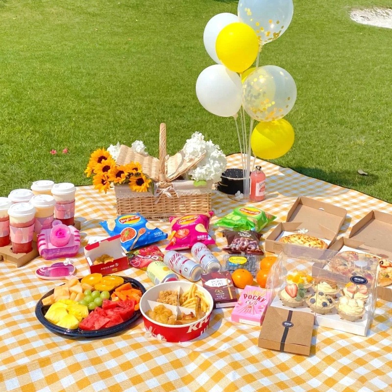 179x170cm Extra Large Picnic M - Outdoor Camping Rug ulasan dan harga