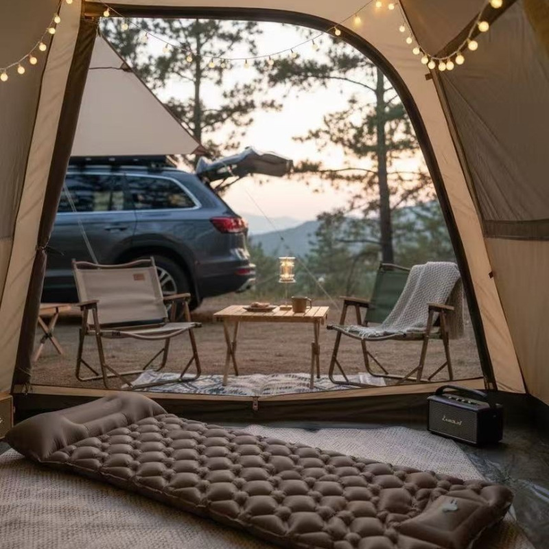 Outdoor Self Inflating Sleepin - Outdoor Camping Rug ulasan dan harga