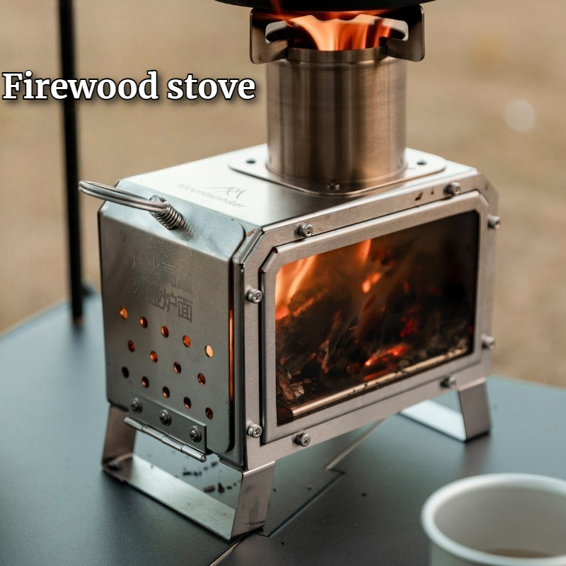 Stainless Steel Square Firewoo - Outdoor Camping Stove ulasan dan harga