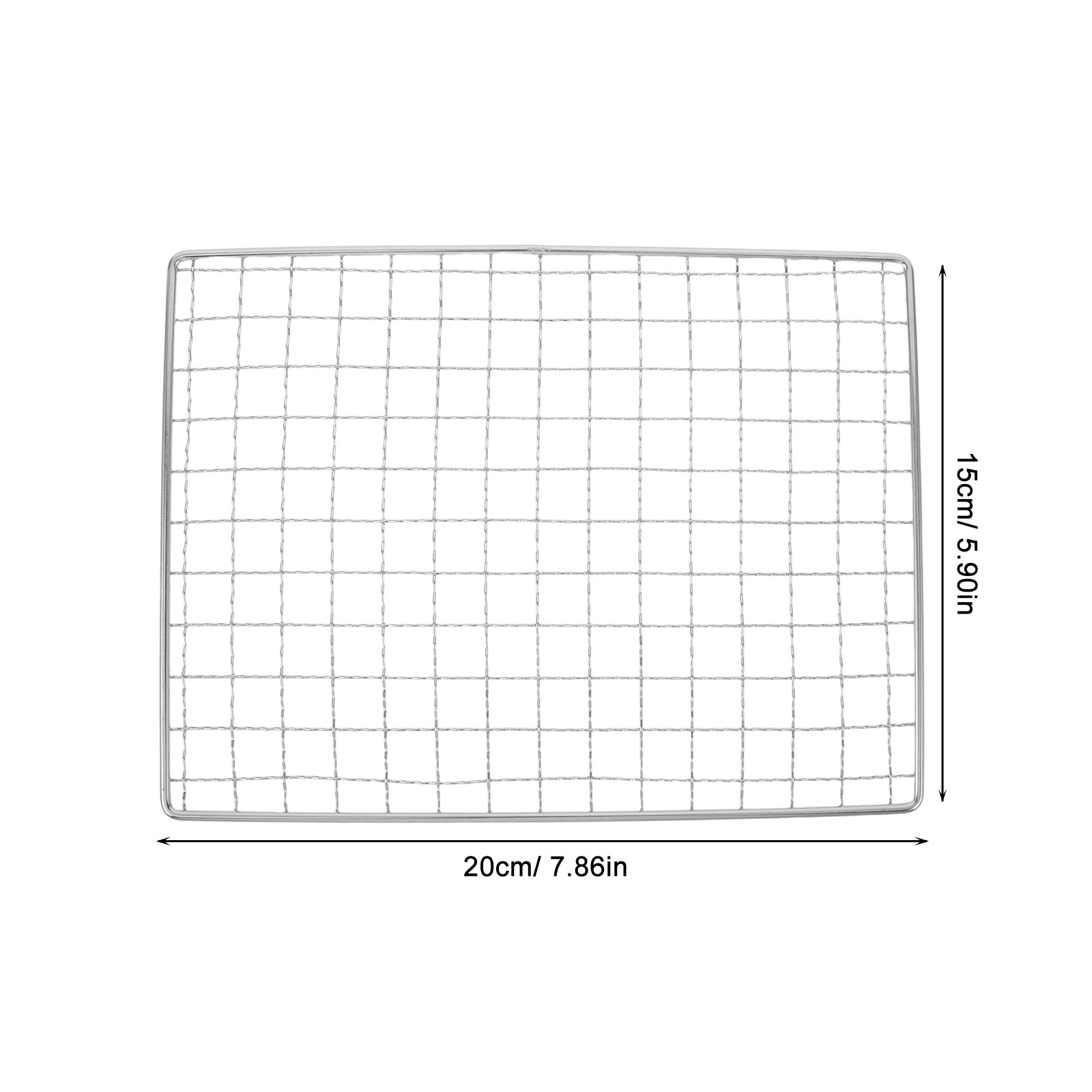 Stainless Steel Grill Mat Non  - Outdoor Camping Grill ulasan dan harga