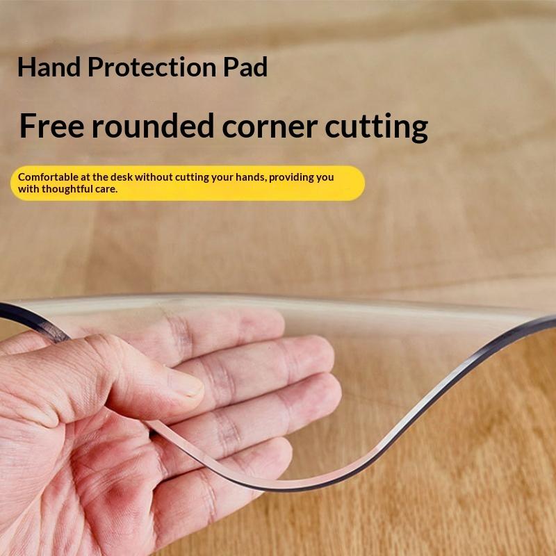 Clear PVC Table Protector Wate - Kitchen Outdoor Camping ulasan dan harga