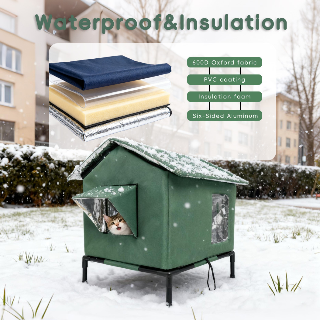 POKPAW Outdoor Cat House Water - Outdoor Camping Dog Fence ulasan dan harga