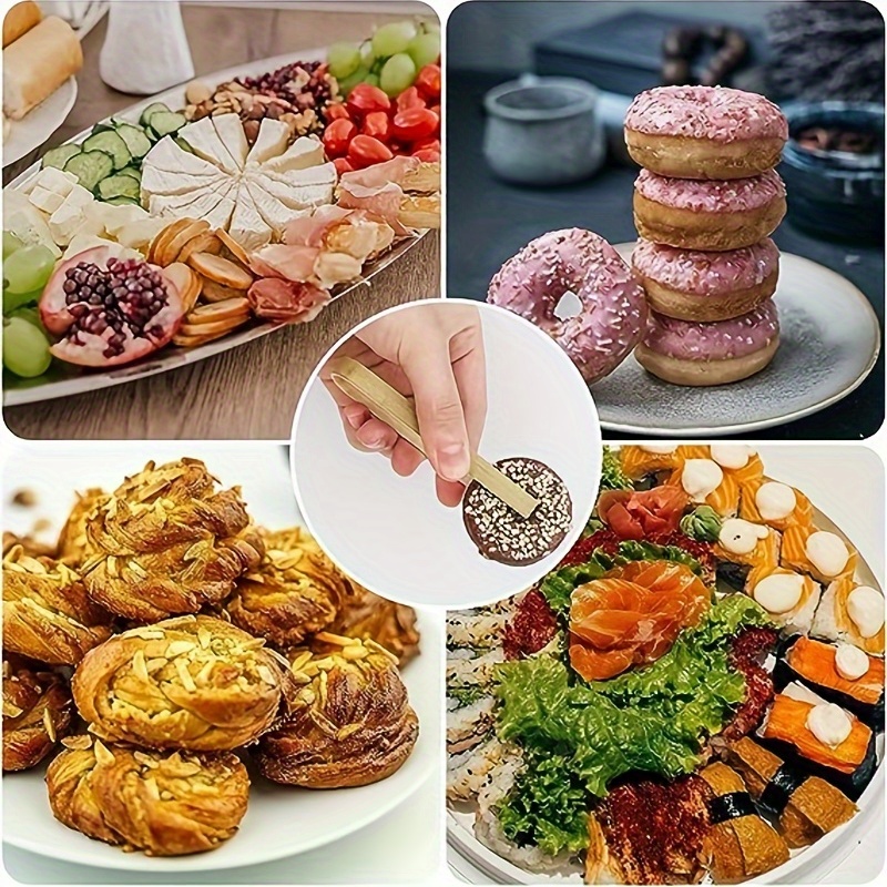 20pcs, pliers, disposable wood - Outdoor Camping Grill ulasan dan harga