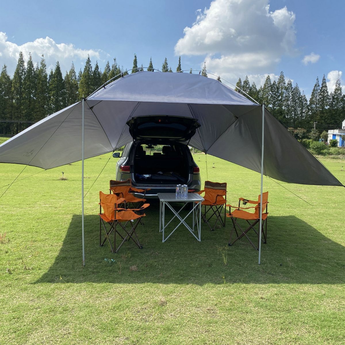 Outdoor Car Tail Extension Cam - Outdoor Camping Car Tail Tent ulasan dan harga