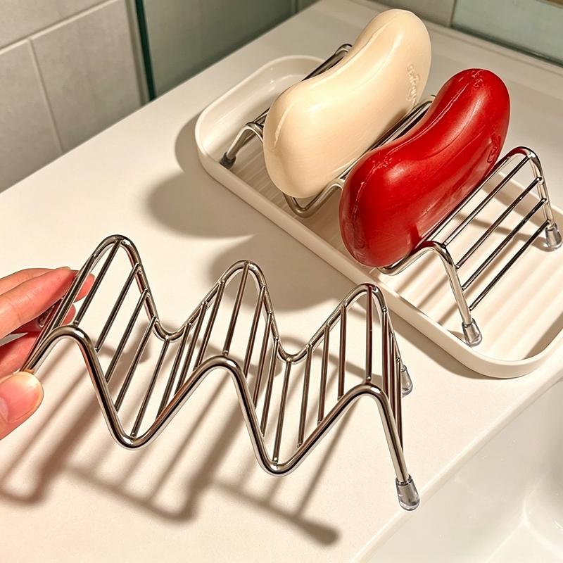 Stainless Steel Soap Rack 1 Se - Outdoor Camping Kitchen With Sink ulasan dan harga
