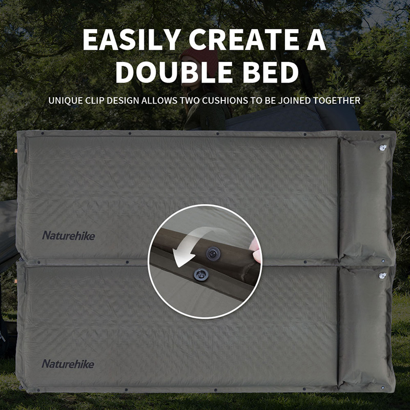 Naturehike D01 Self-inflating  - Outdoor Camping Rug ulasan dan harga