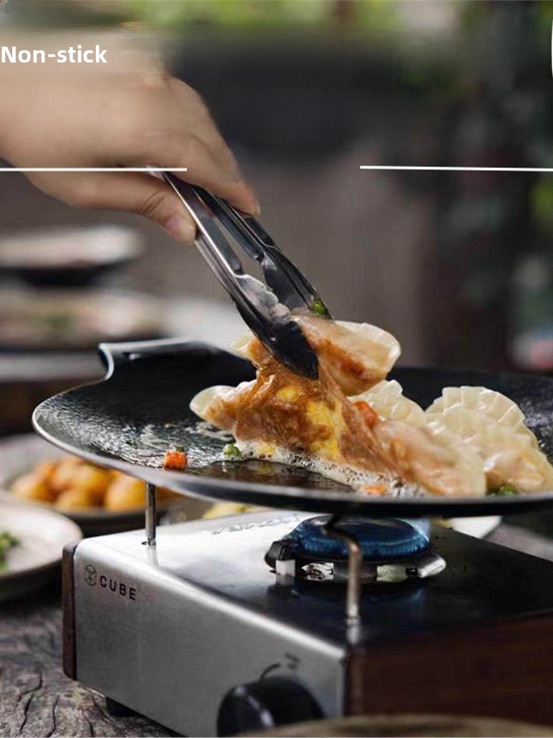 Outdoor Cast Iron Charcoal Gri - Outdoor Camping Utensils ulasan dan harga