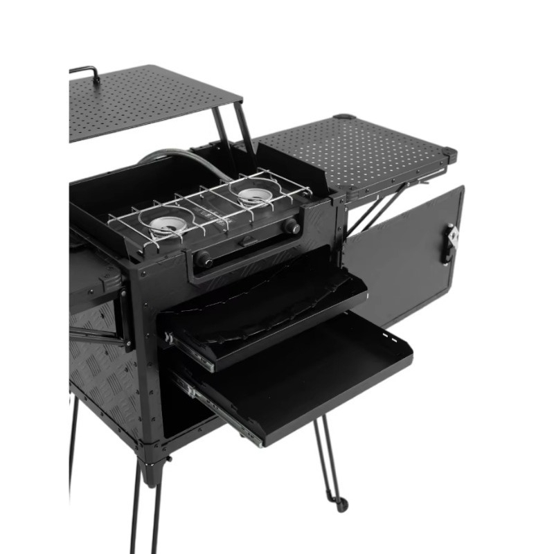 All-In-One Foldable Outdoor Ca - Outdoor Camping Kitchen With Sink ulasan dan harga