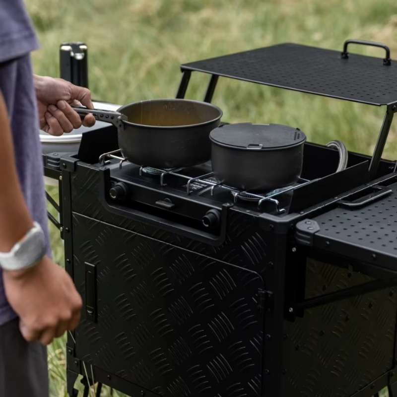 All-In-One Foldable Outdoor Ca - Outdoor Camping Kitchen With Sink ulasan dan harga