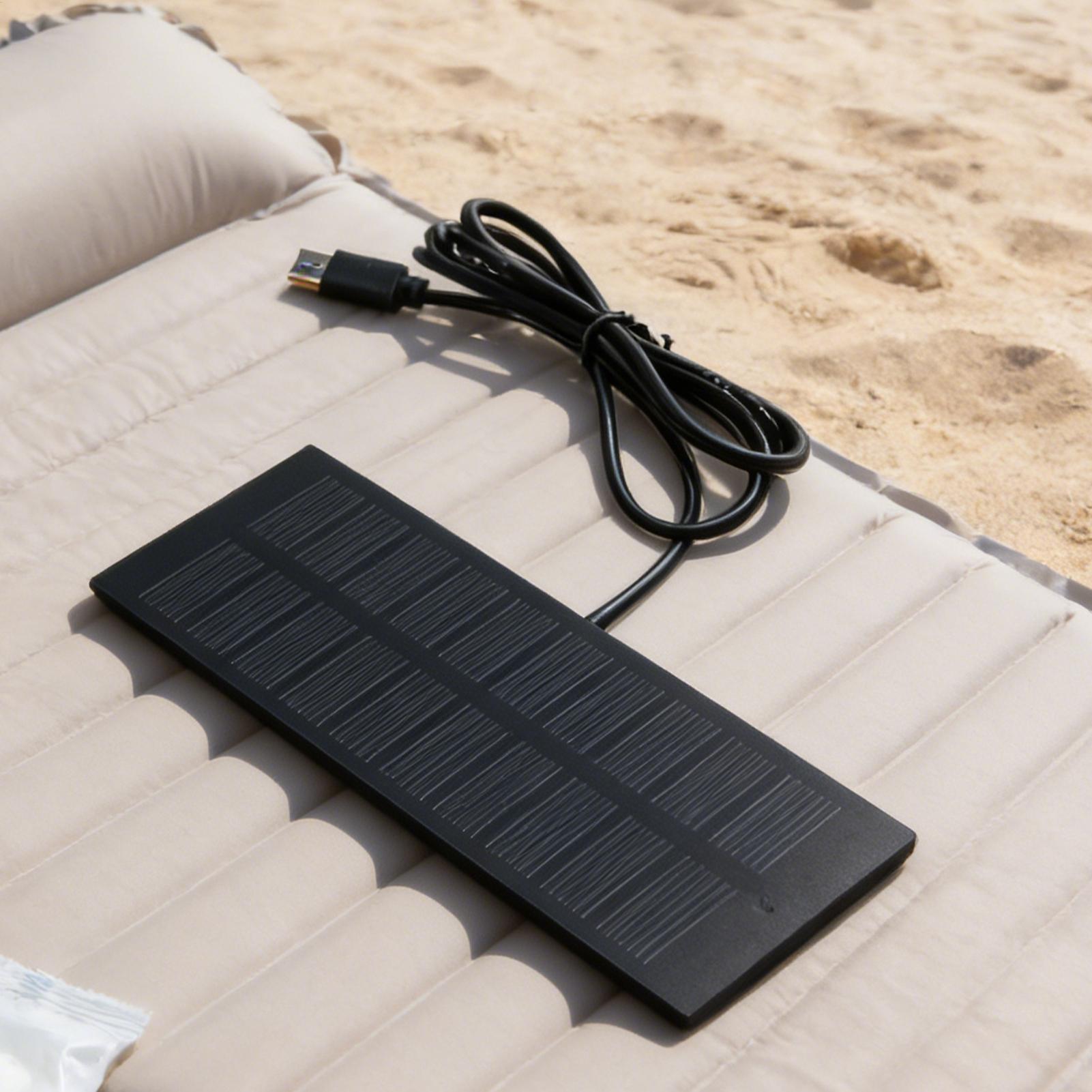 5V 3.7-5W Portable Solar Panel - Camping Solar Lantern ulasan dan harga