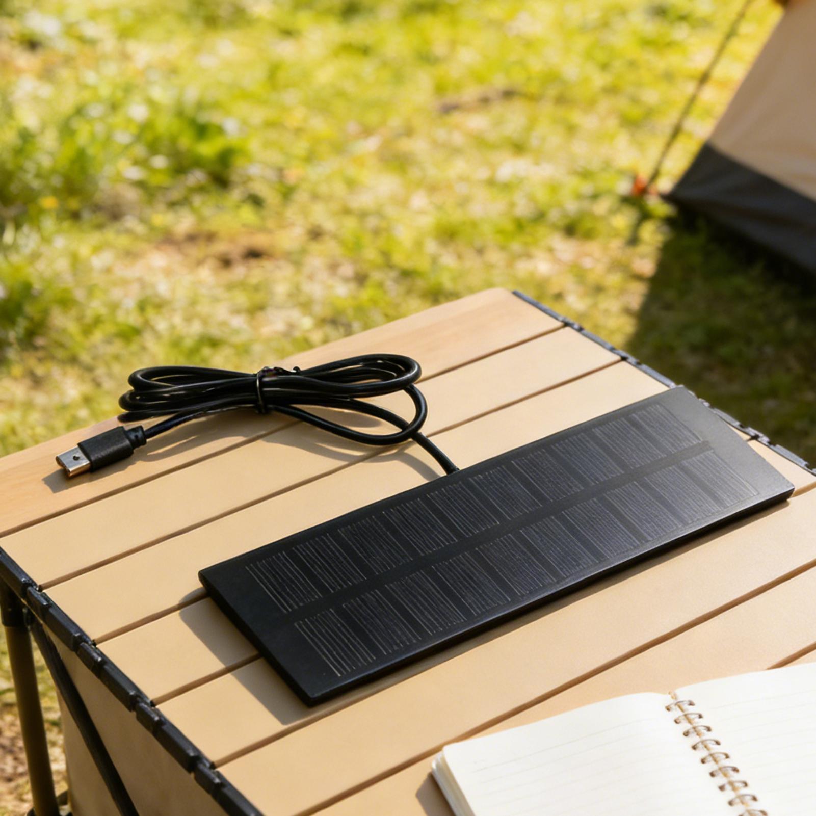 5V 3.7-5W Portable Solar Panel - Camping Solar Lantern ulasan dan harga