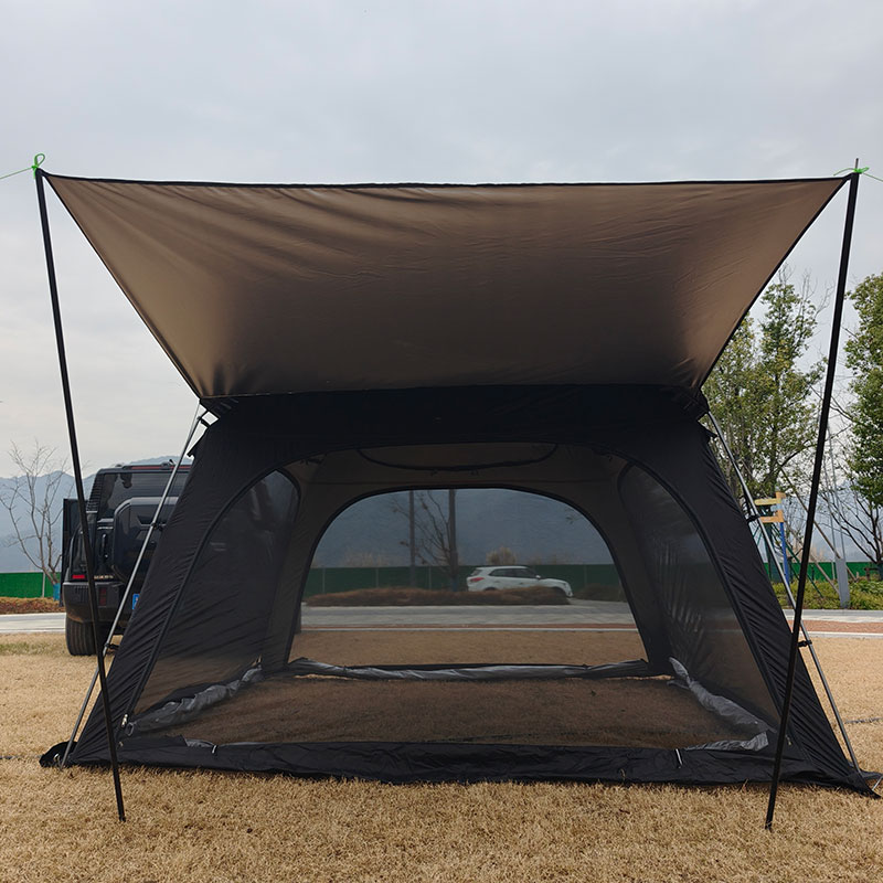 6-Person SUV Camping Tent with - Outdoor Camping Car Tail Tent ulasan dan harga