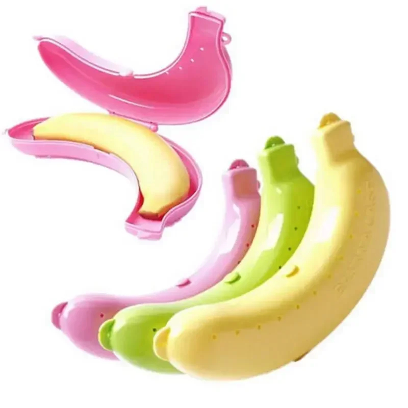 Durable Plastic Banana Contain - Kitchen Outdoor Camping ulasan dan harga