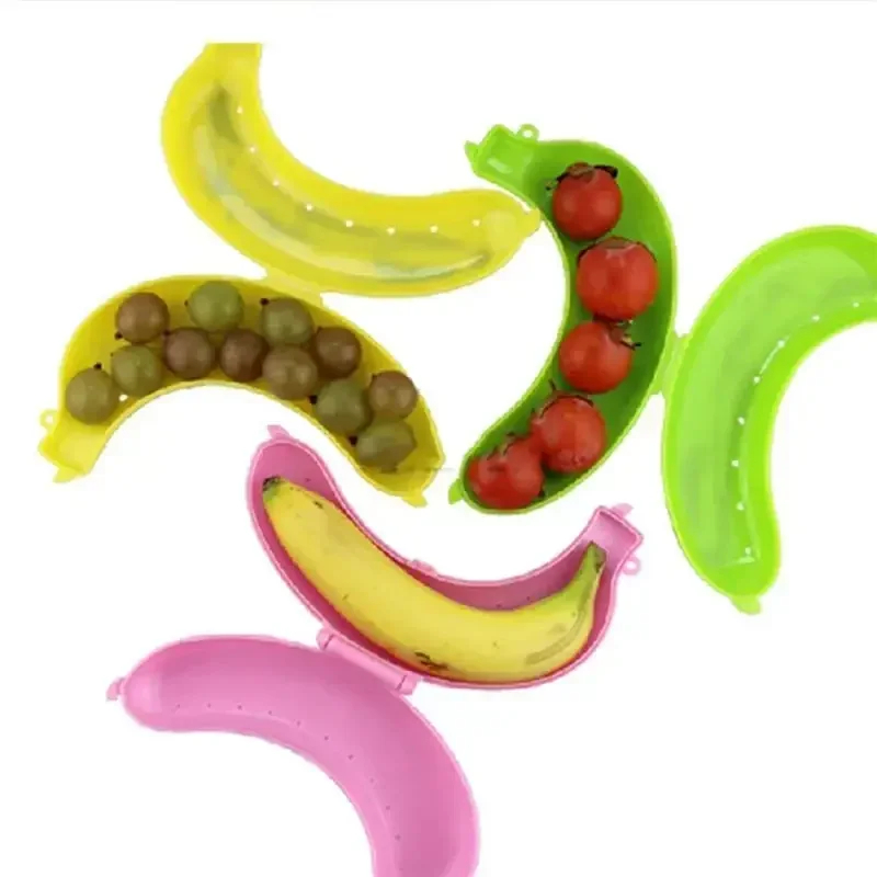 Durable Plastic Banana Contain - Kitchen Outdoor Camping ulasan dan harga