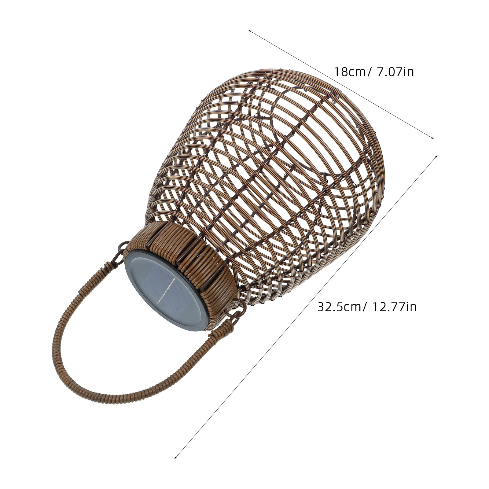 Solar Rattan Lantern Outdoor G - Camping Solar Lantern ulasan dan harga