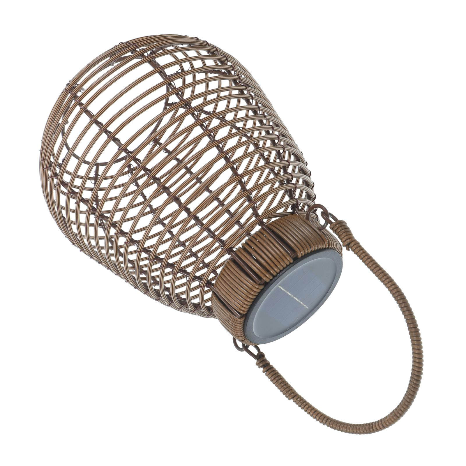 Solar Rattan Lantern Outdoor G - Camping Solar Lantern ulasan dan harga