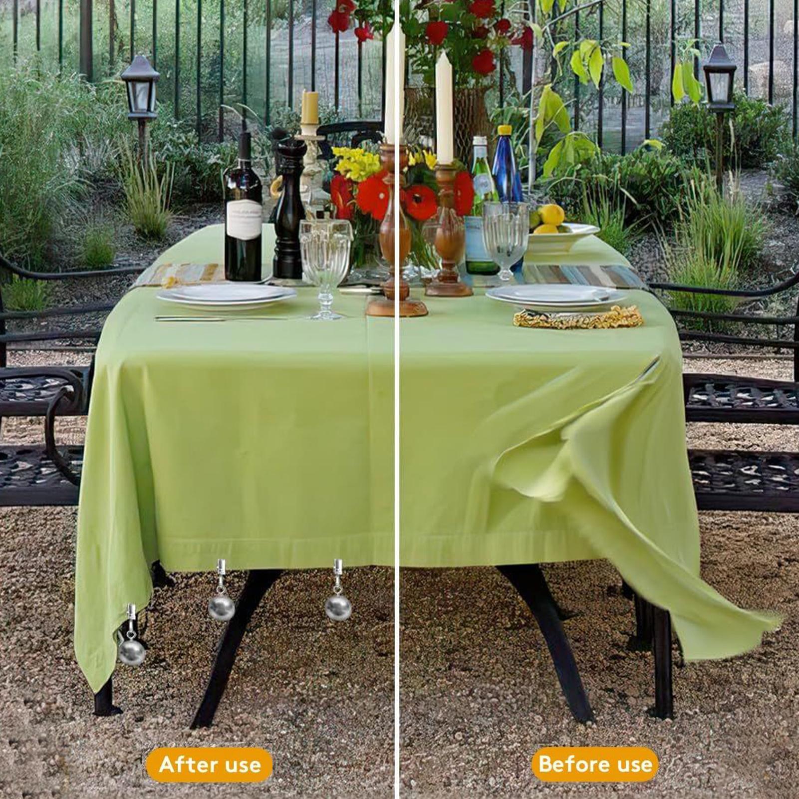 Tablecloth Weights 12 Pieces S - Kitchen Outdoor Camping ulasan dan harga