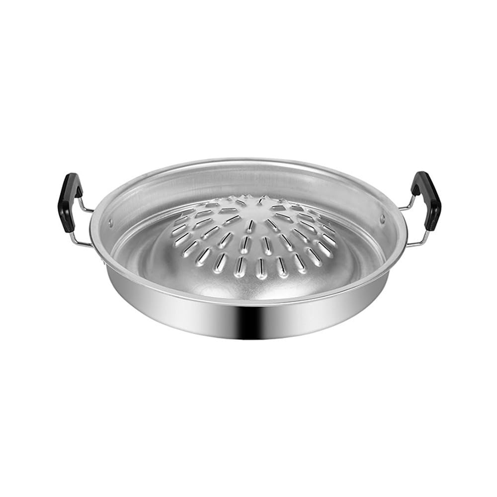 2 in 1 Hot Pot Grill Pan Non S - Kitchen Outdoor Camping ulasan dan harga