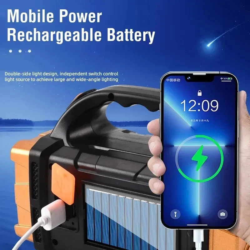 Portable Powerful USB Recharge - Camping Solar Lantern ulasan dan harga
