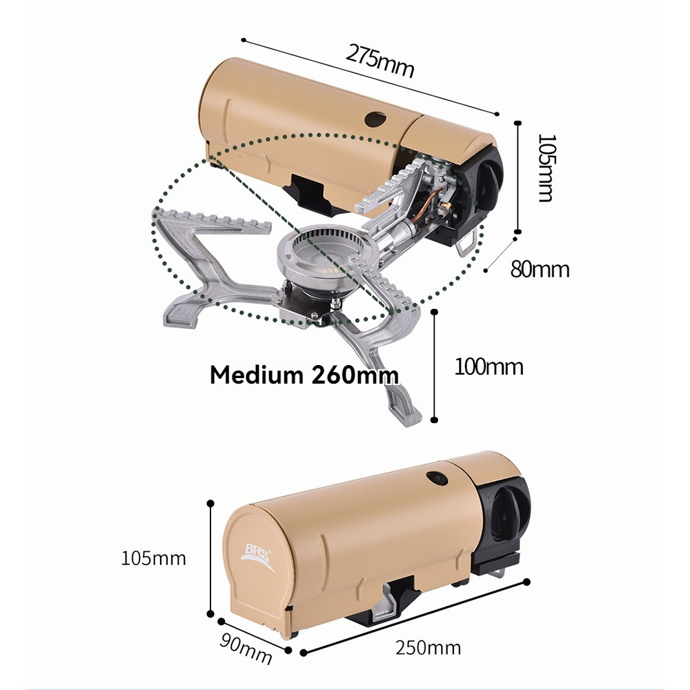 BRS-99 Camping Outdoor Portabl - Outdoor Camping Heater For Tent ulasan dan harga
