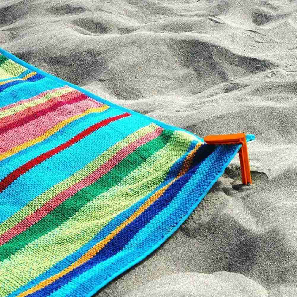 10PCS Beach Towel Clip Camping - Outdoor Camping Rug ulasan dan harga