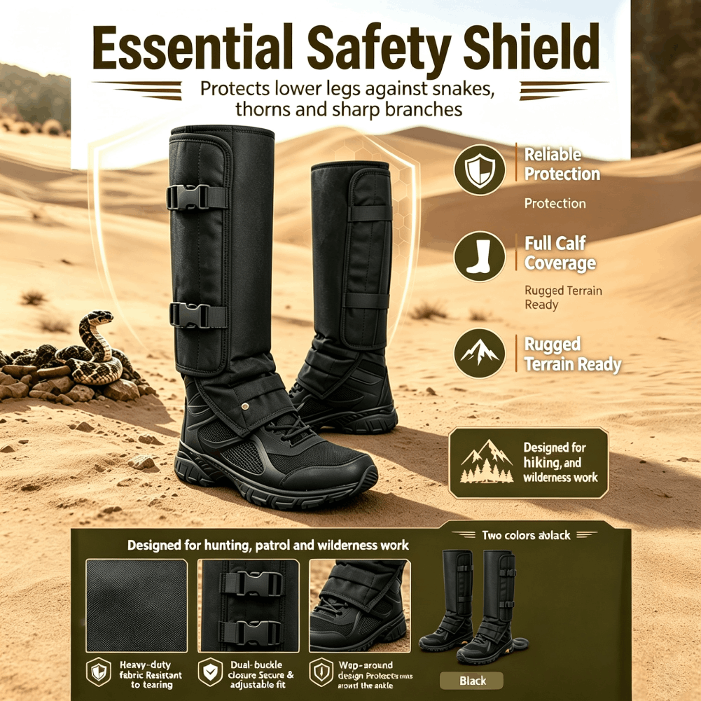Snake‑bite Proof Leg Gaiters W - Outdoor Camping Gear ulasan dan harga