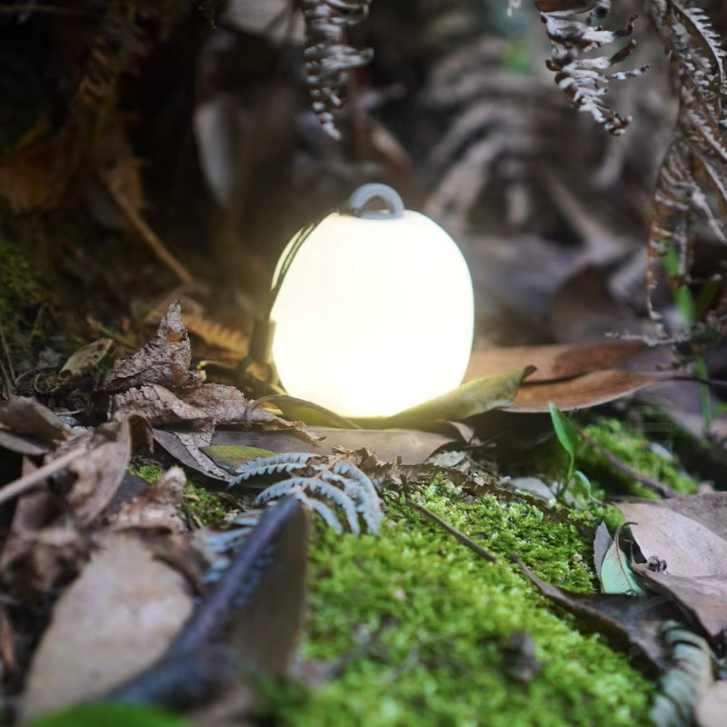 Mini Egg-Shaped Squeeze Silico - Camping Solar Lantern ulasan dan harga