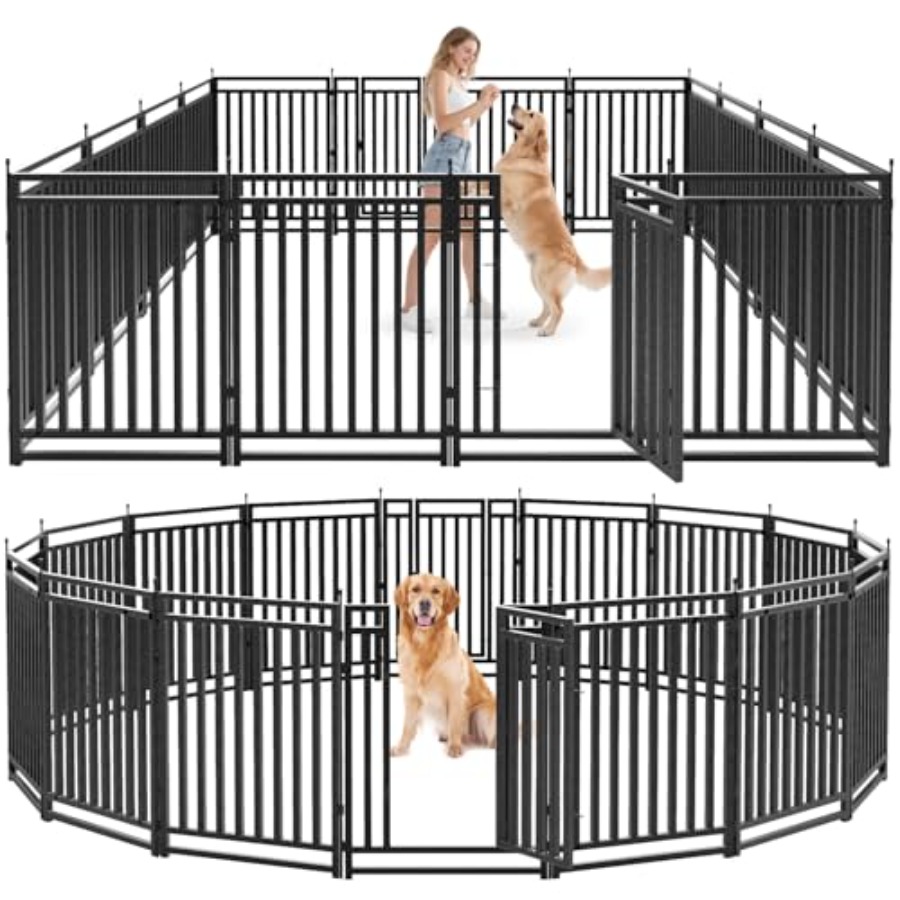 Dog Fence Outdoor for Yard Dog - Outdoor Camping Dog Fence ulasan dan harga
