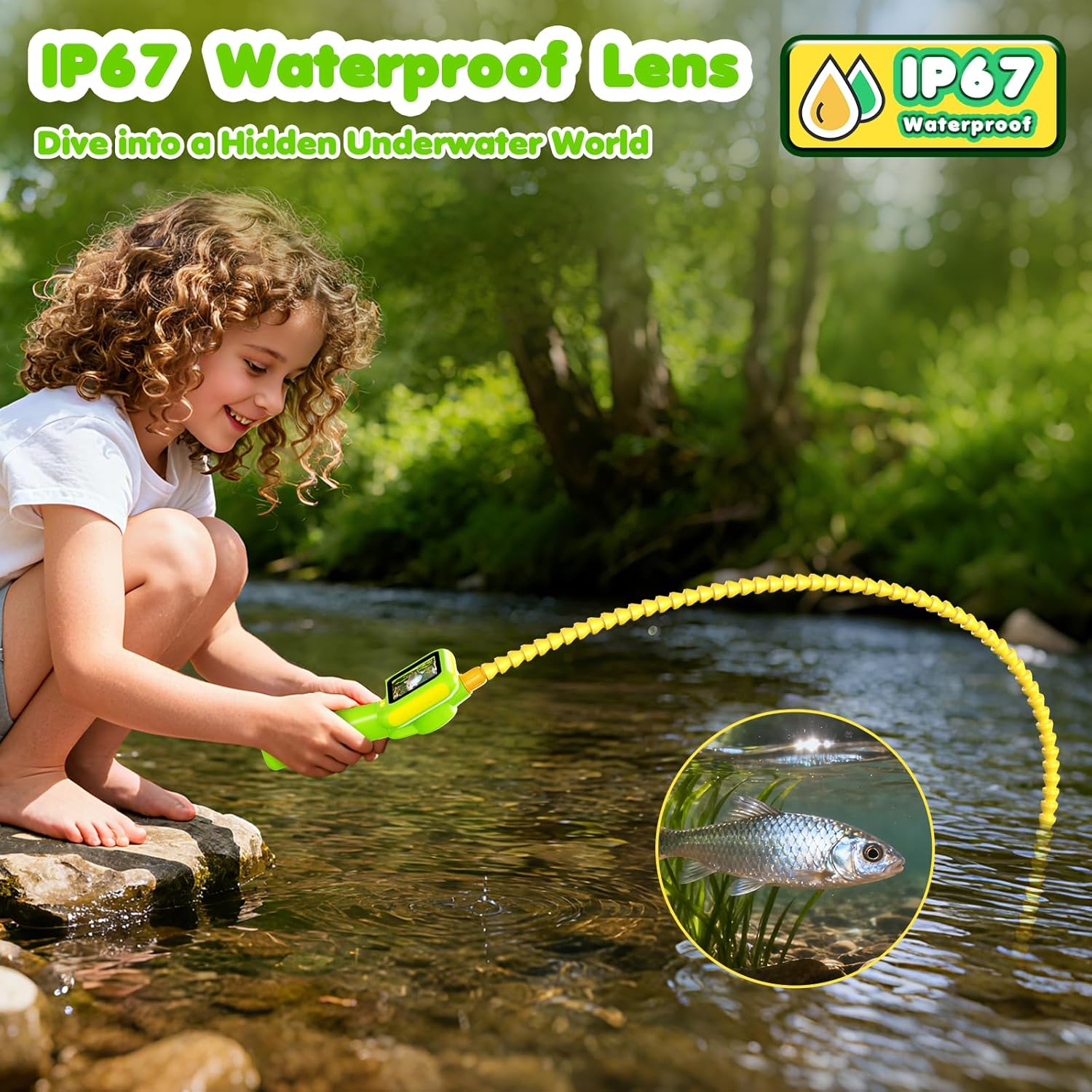 Endoscope for Kids, Borescope  - Outdoor Camping For Kids ulasan dan harga