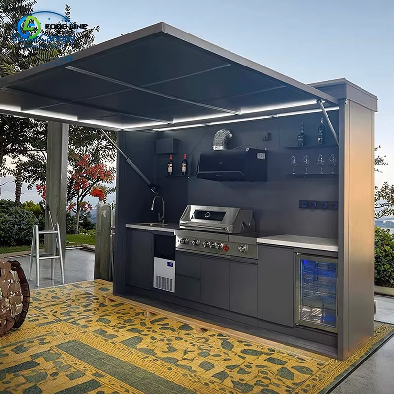 Customized Camping Outdoor Kit - Outdoor Camping Kitchen With Sink ulasan dan harga