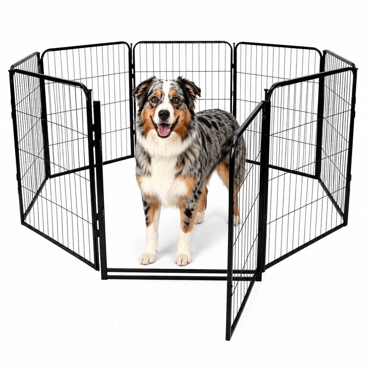 32'' 8 Panels Heavy Duty Dog P - Outdoor Camping Dog Fence ulasan dan harga