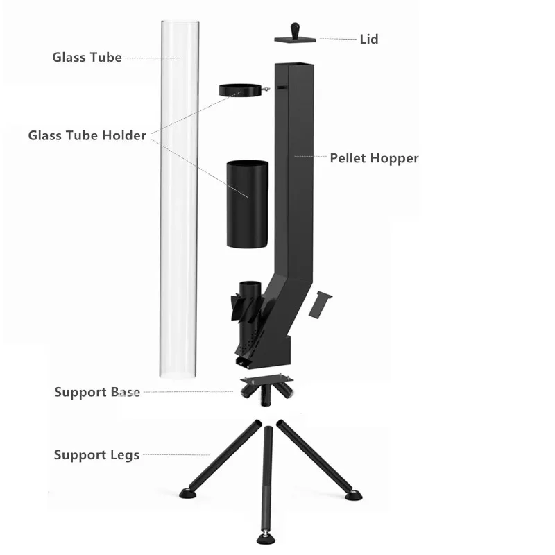 Winter Pellet Stove, Heating S - Outdoor Camping Stove ulasan dan harga