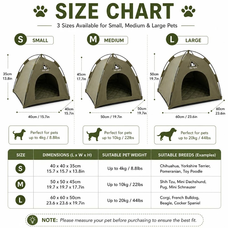 Foldable Cat House Pet Tent Fo - Outdoor Camping Dog Fence ulasan dan harga