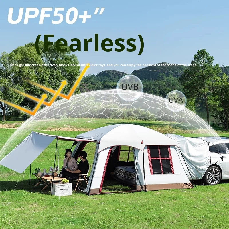 Car Tail Tent SUV Off-Road Out - Outdoor Camping Car Tail Tent ulasan dan harga