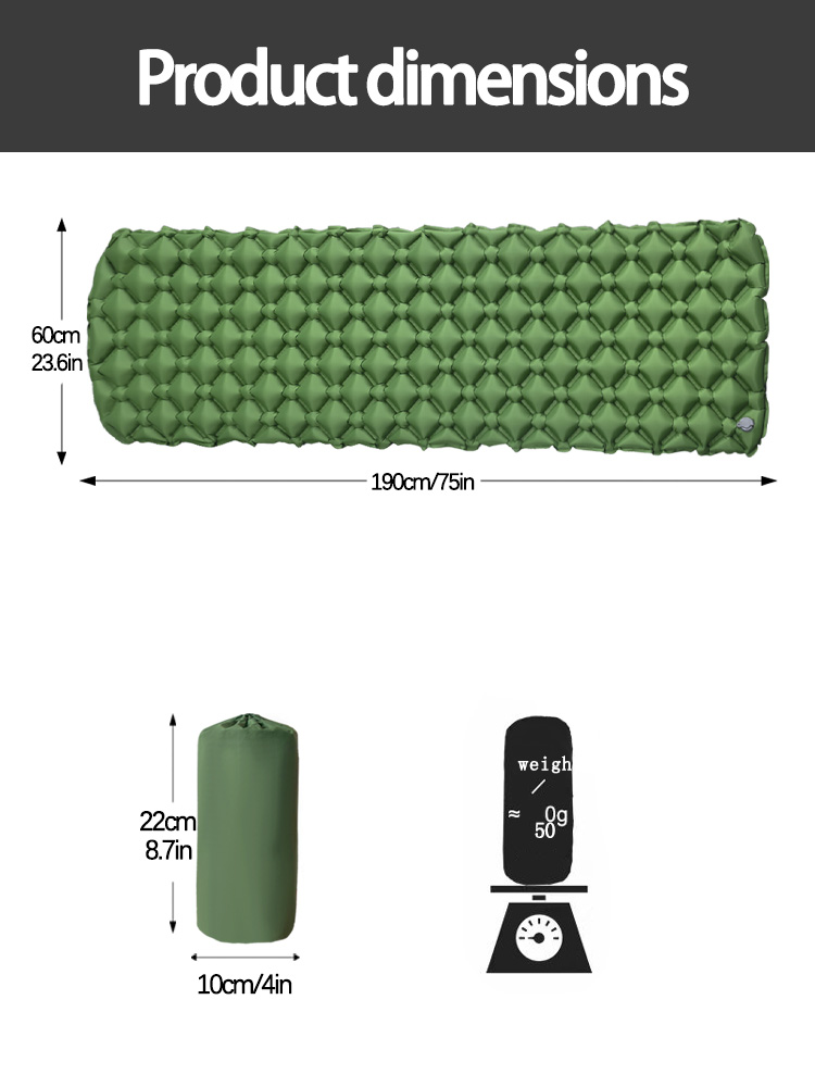 Camping Inflatable Mattress in - Outdoor Camping Rug ulasan dan harga